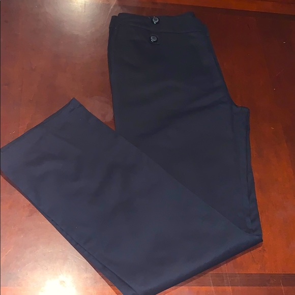 Dior Other - Dior black double button belt loop cotton pants 34